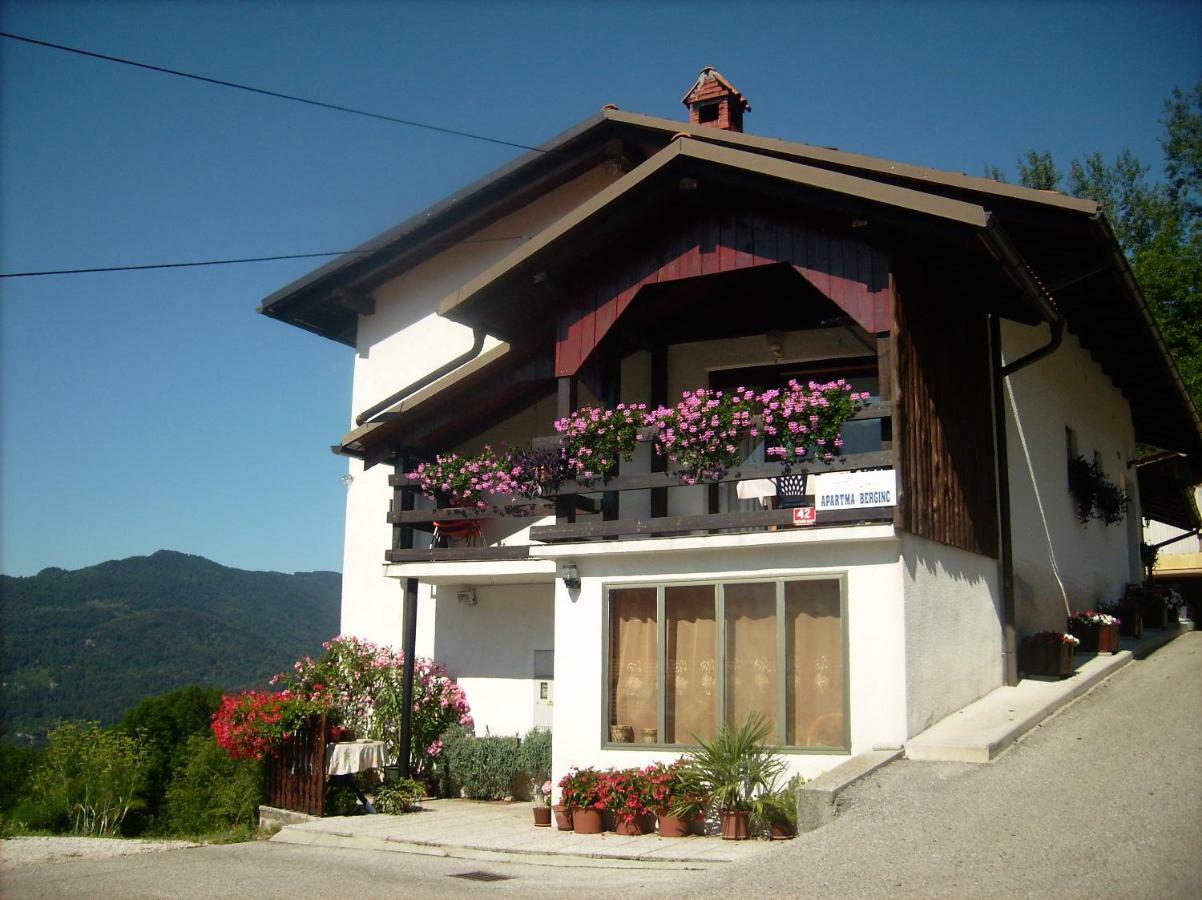 Apartmaji Berginc Kobarid Exterior foto